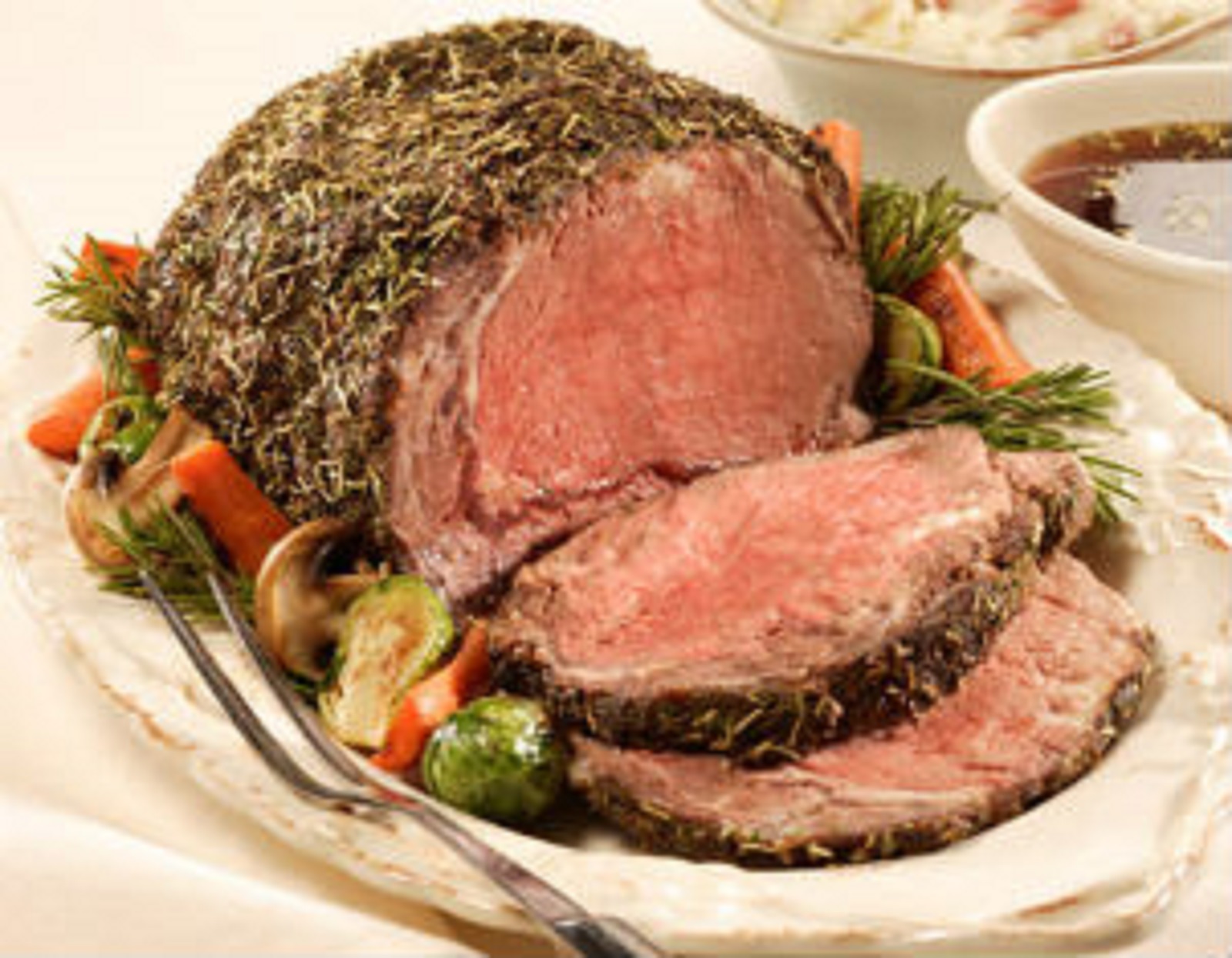 Herb Crusted Prime Rib Roast Recipe